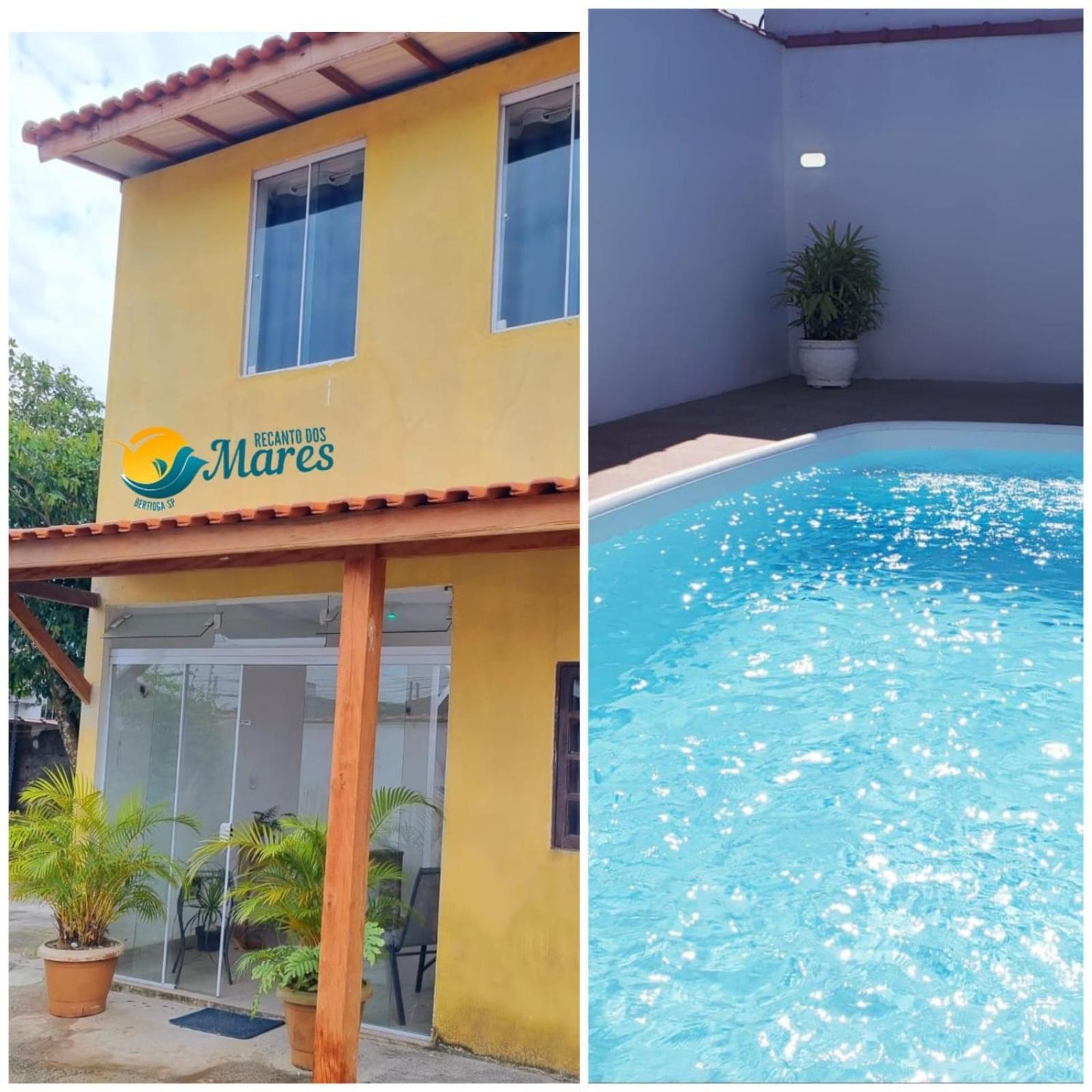 Pousada Recanto Dos Mares-Chales E Suites-Proximo Do Sesc Bertioga-Sp Εξωτερικό φωτογραφία