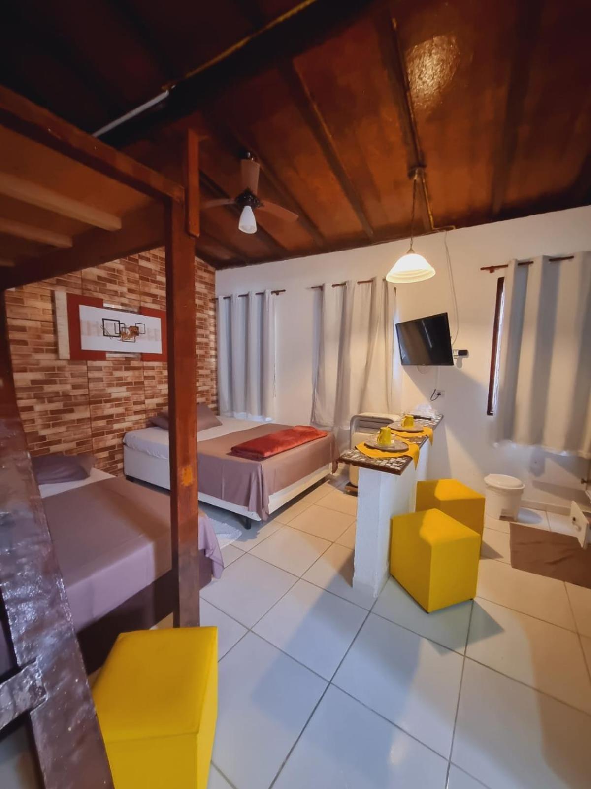 Pousada Recanto Dos Mares-Chales E Suites-Proximo Do Sesc Bertioga-Sp Εξωτερικό φωτογραφία